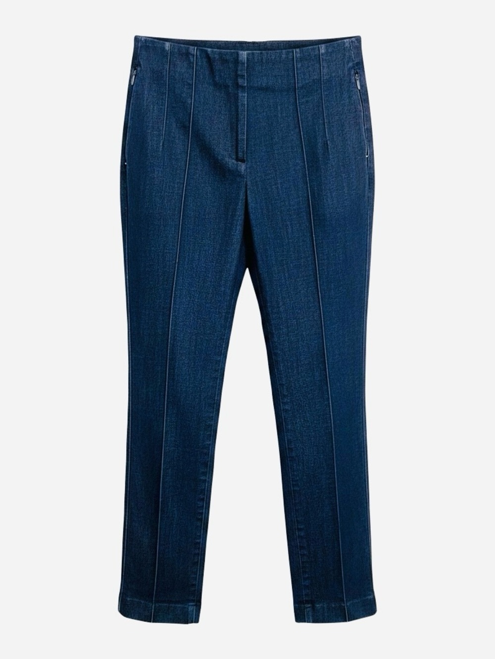 Old Navy Dark Indigo Extra High-Rise Polished Pixie Skinny Pants Size 4P